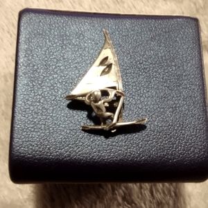 Sterling sailing pendant
